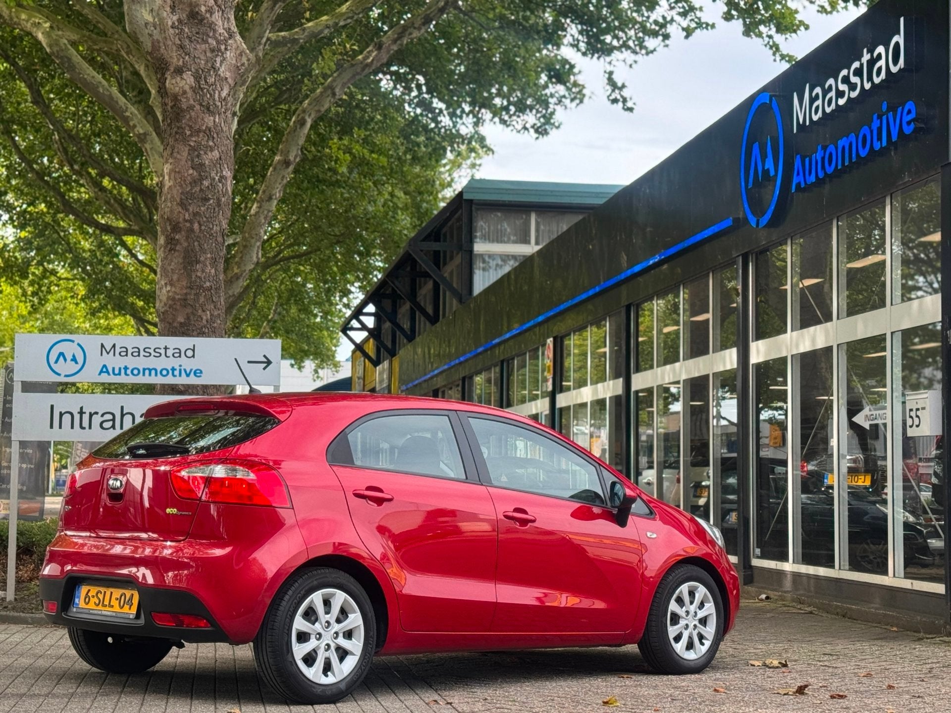 Kia Rio 1.2 CVVT Comfort Pack 1e Eig 5drs Airco in nieuwstaa, Auto's, 4 cilinders, Origineel Nederlands, Bedrijf, Handgeschakeld