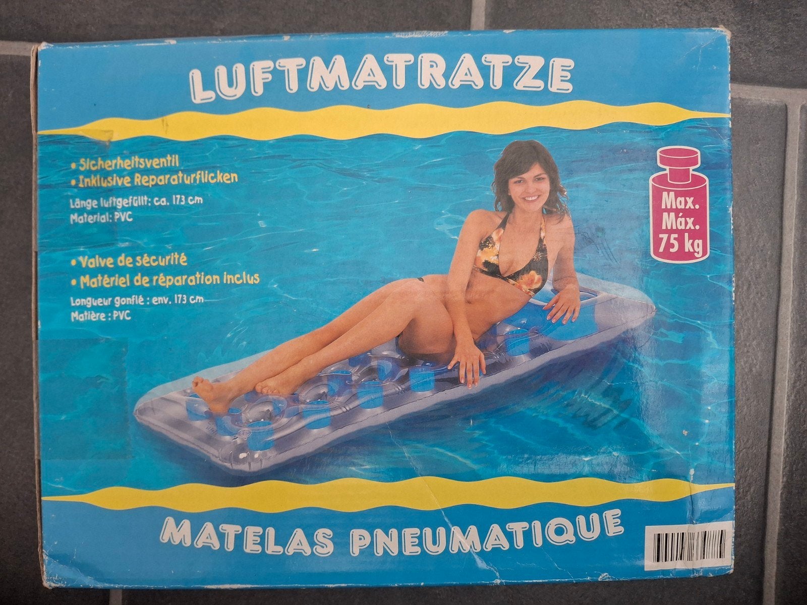 Te koop opblaas luchtbed., Ophalen of Verzenden, Nieuw