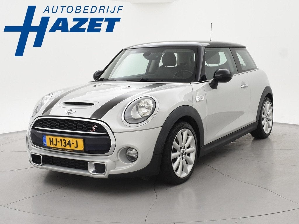 MINI 3-Deurs 2.0 Cooper S 192 PK WHITE SILVER + BRUIN LEDER, Auto's, Mini, Voorwielaandrijving, 1998 cc, Gebruikt, 4 stoelen