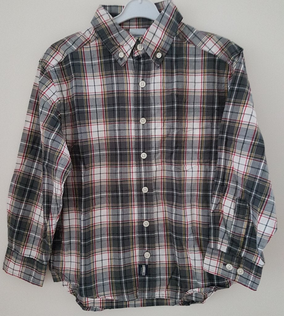 Maat 116/122 Geruit Old Navy overhemd NIEUW (2780) a, Kinderen en Baby's, Kinderkleding | Maat 116, Old Navy, Overhemd of Blouse