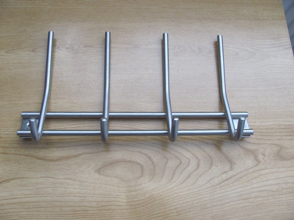 Kapstok RVS, Huis en Inrichting, Wandkapstok, Ophalen of Verzenden, Zo goed als nieuw, Minder dan 100 cm