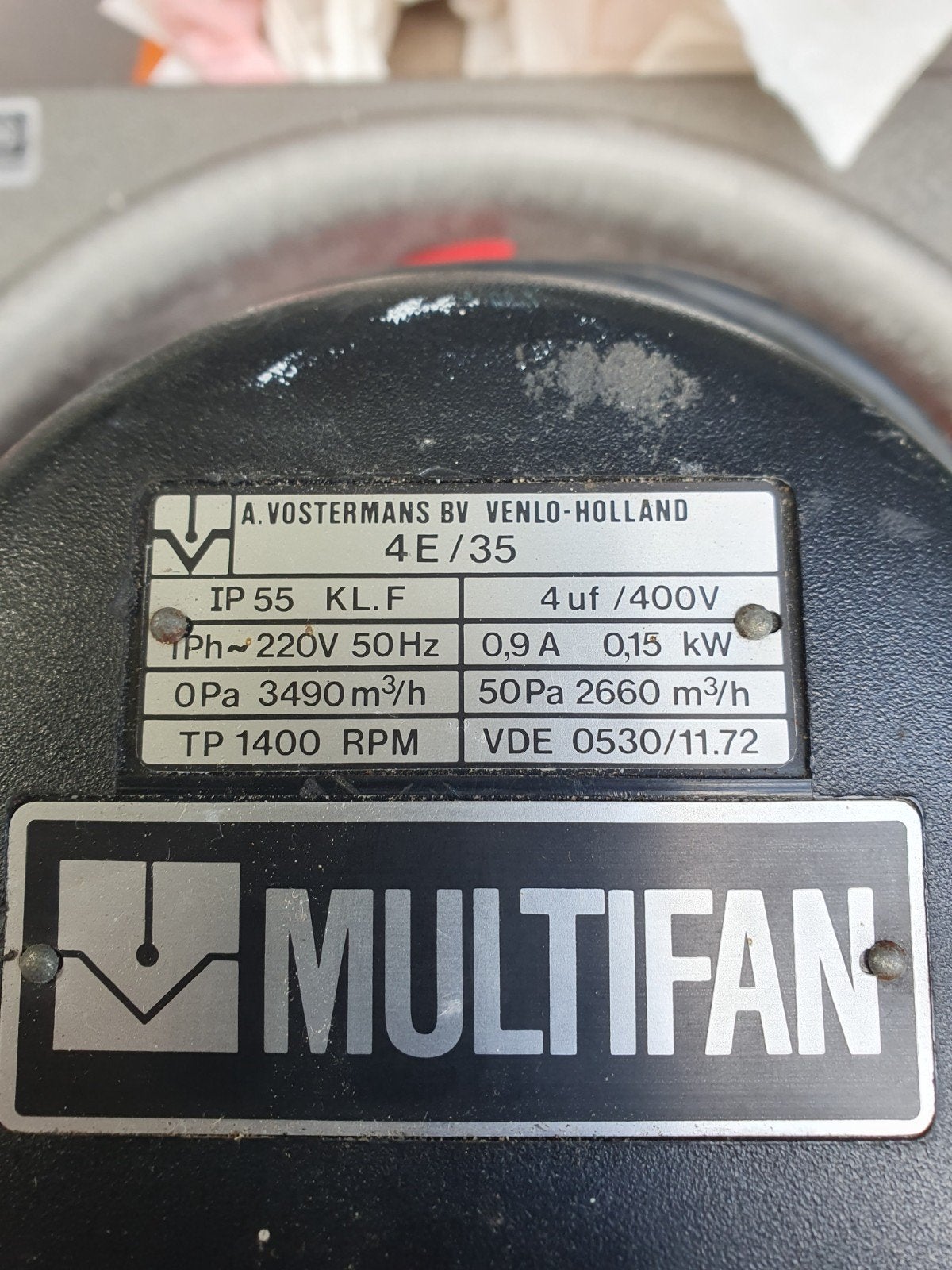 stal ventilator, Ophalen, Gebruikt, Ventilator