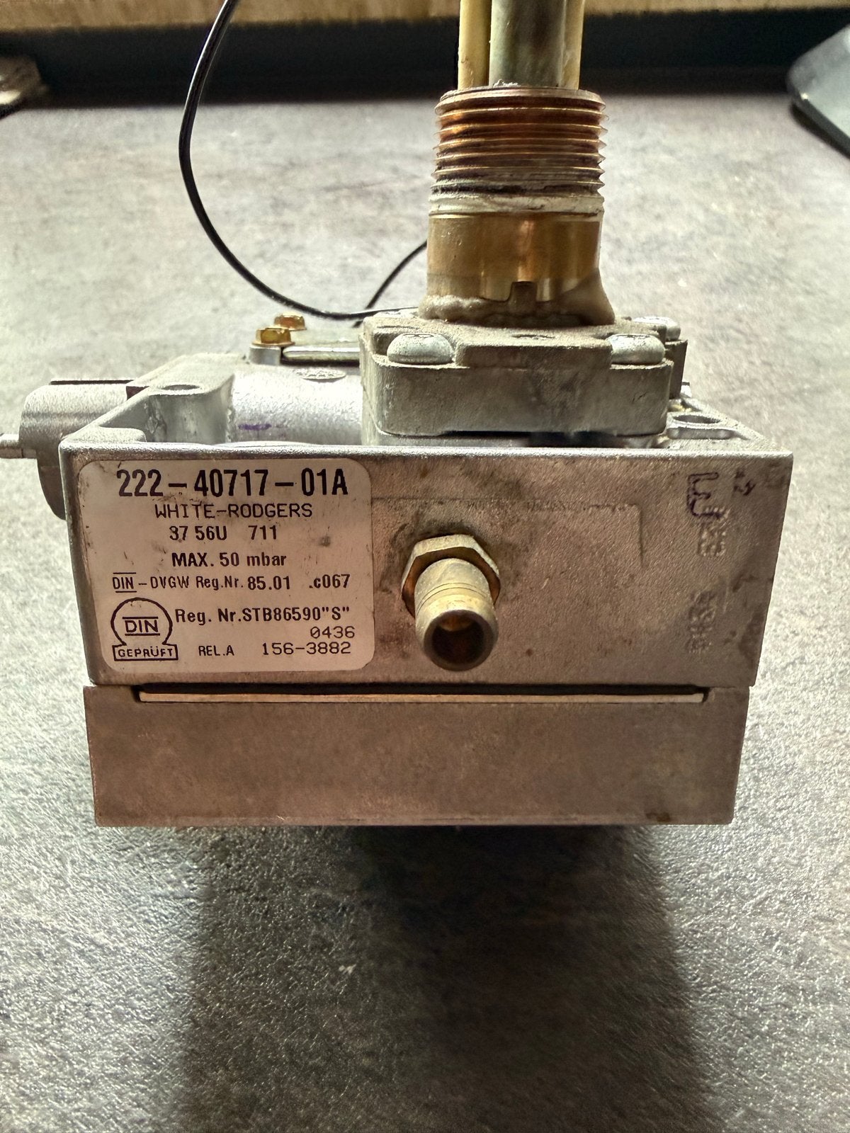 White-Rodgers Gasregelblok 222-40717-01A / 37 56U 711, Ophalen of Verzenden, Gebruikt, Elektrisch, Overige soorten