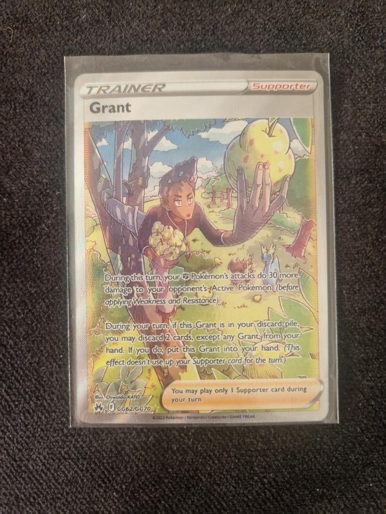 Pokémon TCG: Grant Trainer Kaart (GG62/GG70), Ophalen of Verzenden, Zo goed als nieuw, Losse kaart