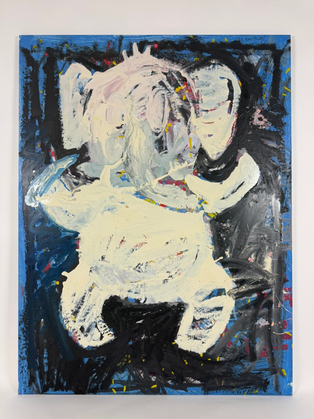 Peter Klashorst – origineel olifant schilderij 2022, Antiek en Kunst, Kunst | Schilderijen | Modern, Ophalen, Hout, Dieren, Handgeschilderd