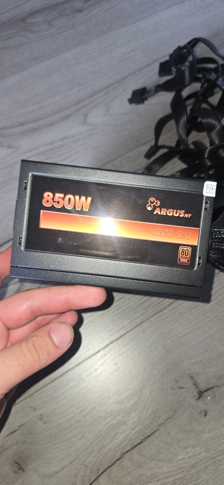 ArgusNT BPS-850W ATX 3.0 850W Voeding, Computers en Software, Ophalen of Verzenden