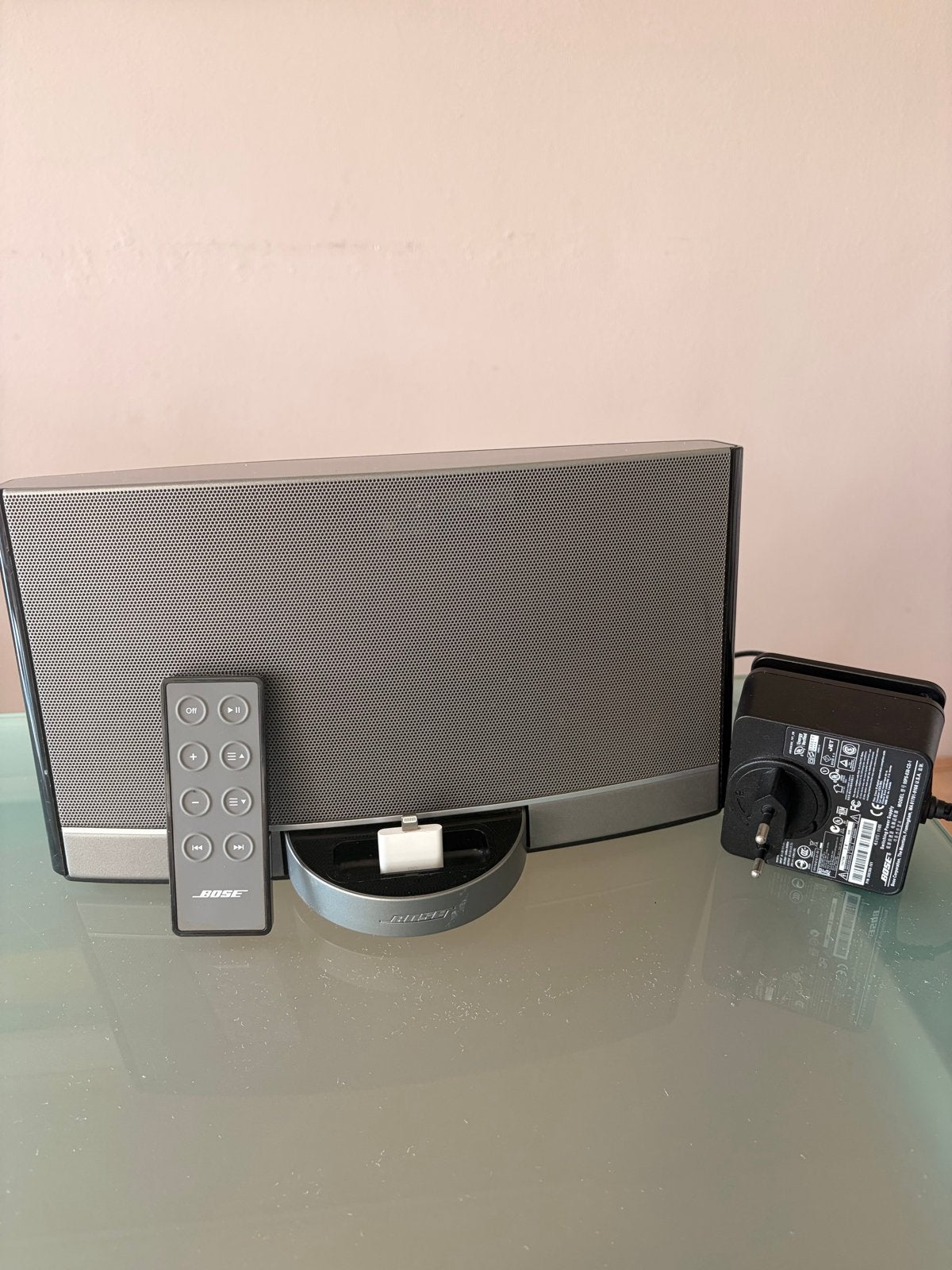 Bose SoundDock 123 met afstandsbediening en adapter, Draagbaar, Zo goed als nieuw, Speakers, Ophalen