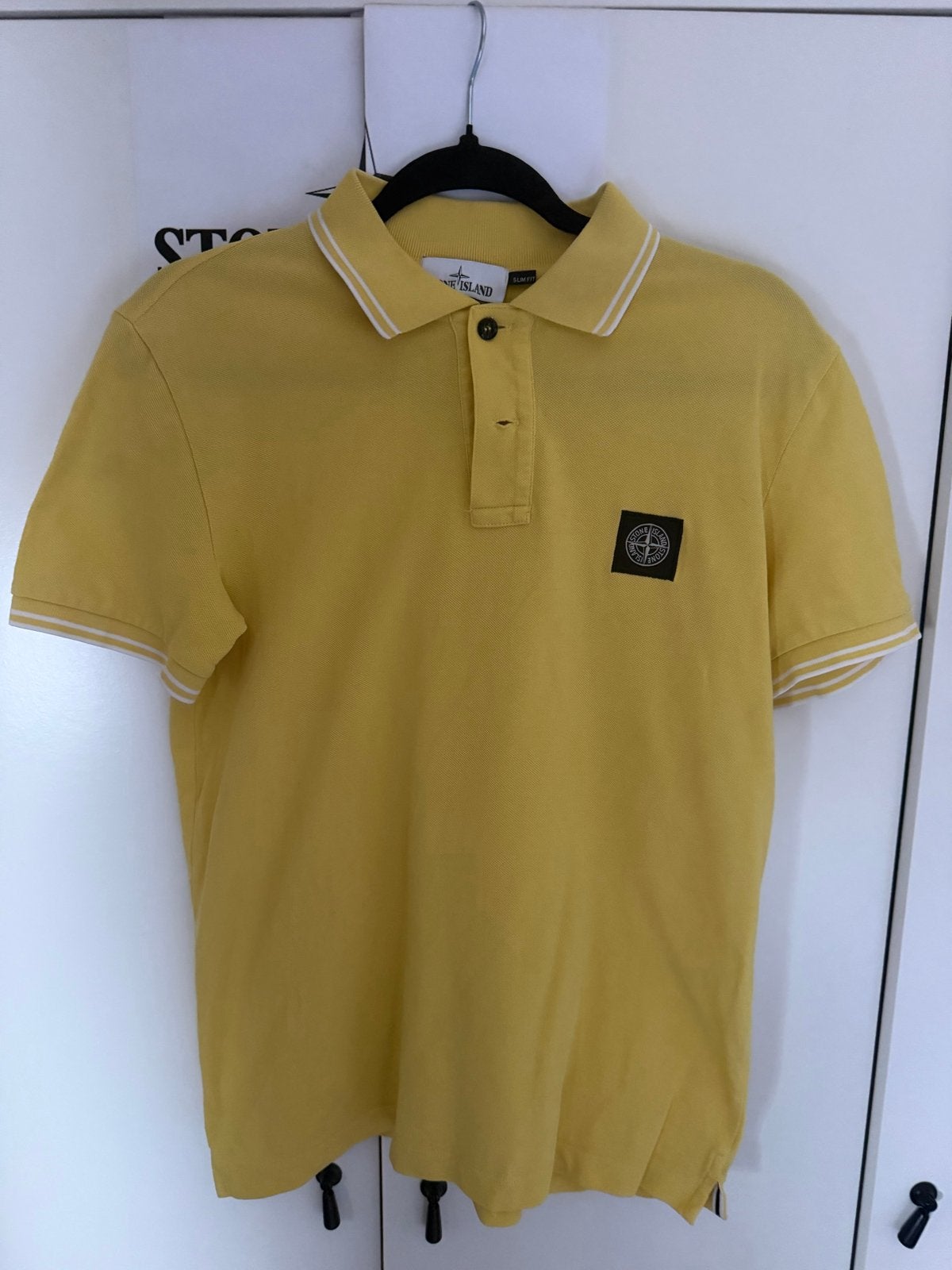 Stone Island Polo's en T-shirts - Maat S - Authentiek, Ophalen of Verzenden, Gedragen, Maat 46 (S) of kleiner