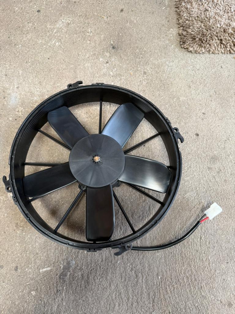Ventilator 12/24volt, Ophalen of Verzenden, Zo goed als nieuw, Ventilator