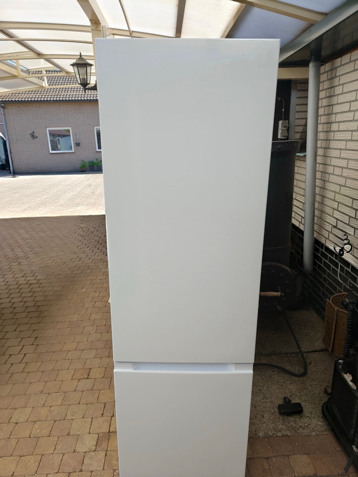 Witte Koel-vriescombinatie - Zo goed als nieuw, Ophalen, 150 tot 200 liter, Met aparte vriezer, 160 cm of meer