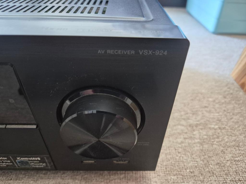 Pioneer AV Receiver VSX-924 - Compleet en in goede staat, Ophalen, Gebruikt, Pioneer, 120 watt of meer