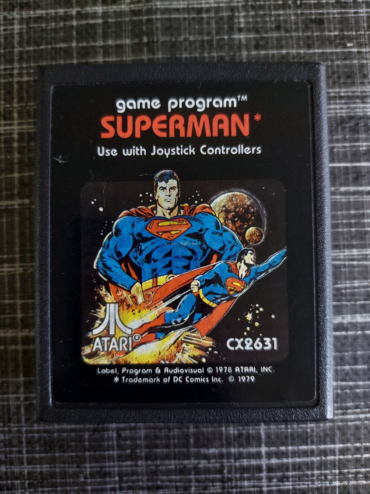 Superman voor de Atari 2600, Spelcomputers en Games, Avontuur en Actie, Gebruikt, 1 speler, Ophalen of Verzenden