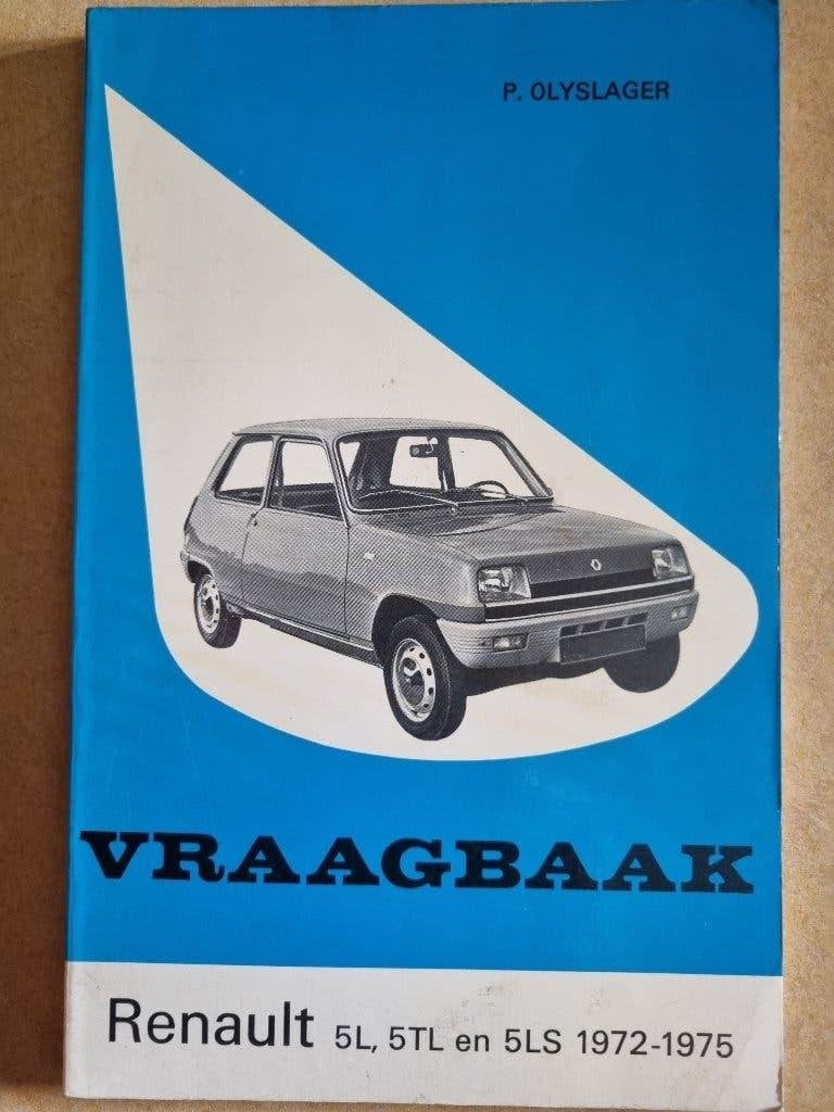 Autohandboek P. Olyslager Vraagbaak Renault 5, Auto diversen, Handleidingen en Instructieboekjes, Ophalen of Verzenden