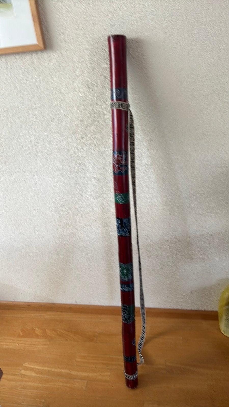 regenmaker 150 cm /rainmaker/rainstick /meditatie /yoga, Zen, Muziek en Instrumenten, Percussie, Ophalen, Zo goed als nieuw, Melodische percussie