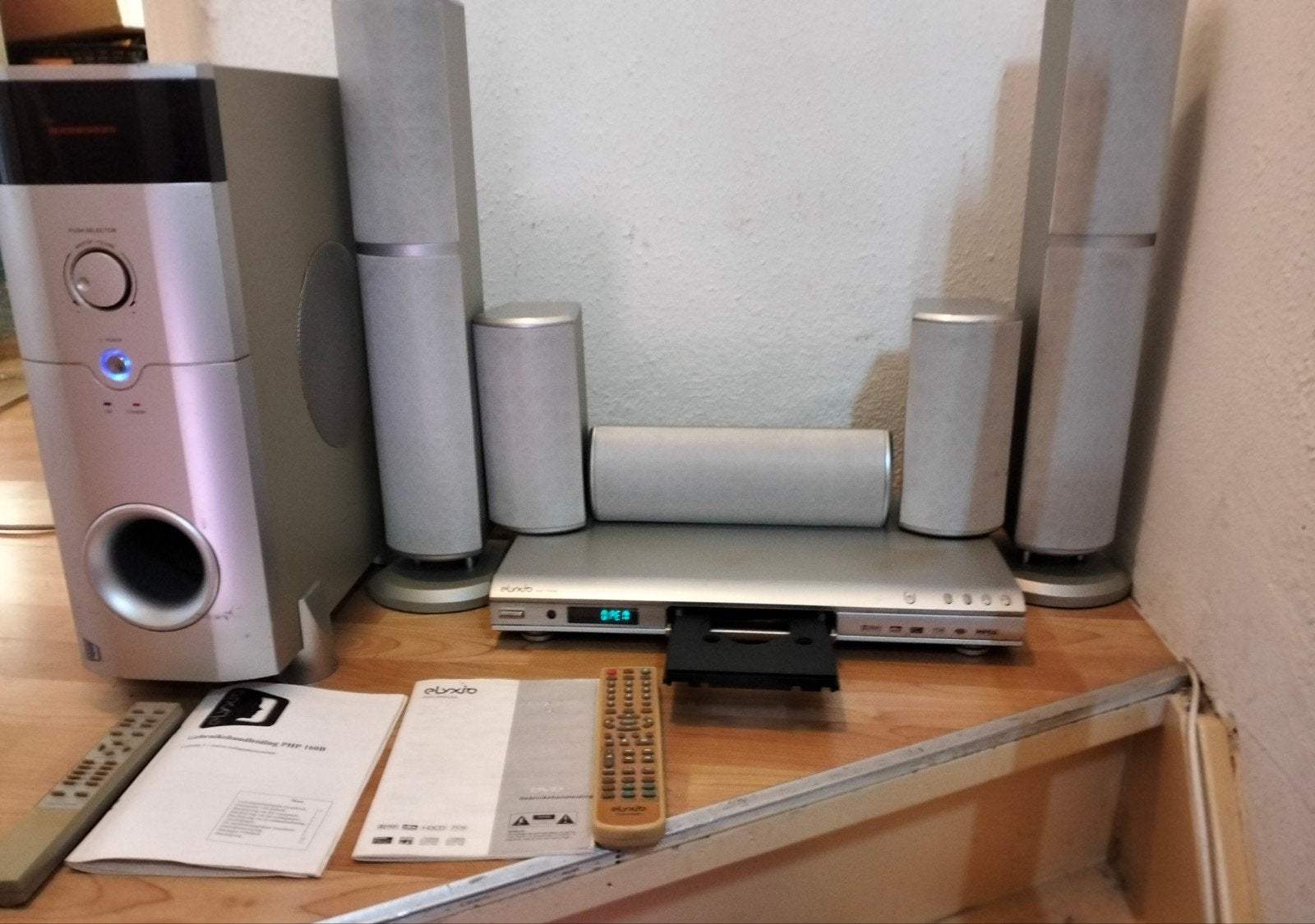 Tekoop jvc homcinema set, Ophalen, JVC, Dvd-speler
