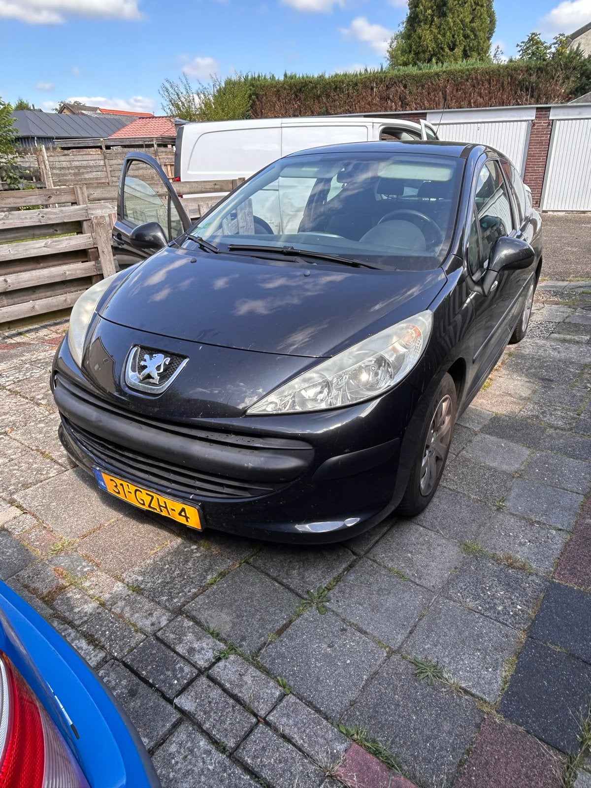 Peugeot 207 1.4 VTI 16V 3DRS 2008 Zwart, Ophalen