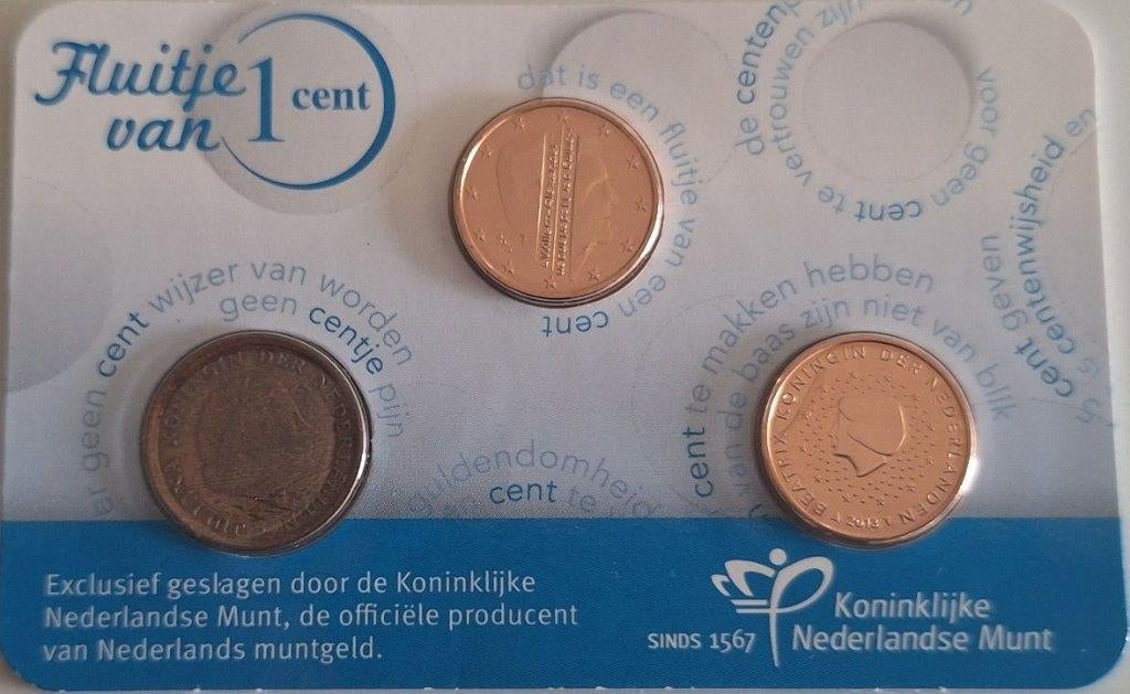 Coincard 2015 - Fluitje van een Cent - UNC - AANBIEDING, Verzenden, Overige landen, Overige waardes, Setje