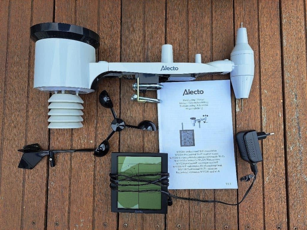 Alecto WS5200 - Gebruikt Weerstation, Audio, Tv en Foto, Weerstations en Barometers, Ophalen of Verzenden, Gebruikt, Weerstation