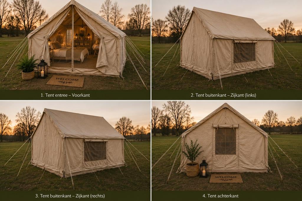 Nijmeegse 4 daagse Glamping / Accomodatie, Ophalen