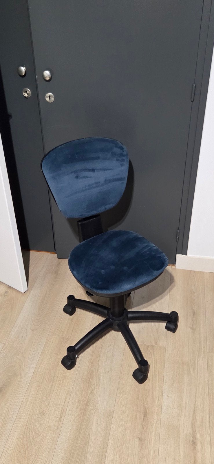 Blauwe bureaustoel voor kinderen, Kinderen en Baby's, Kinderstoelen, Ophalen, Gebruikt, Overige typen