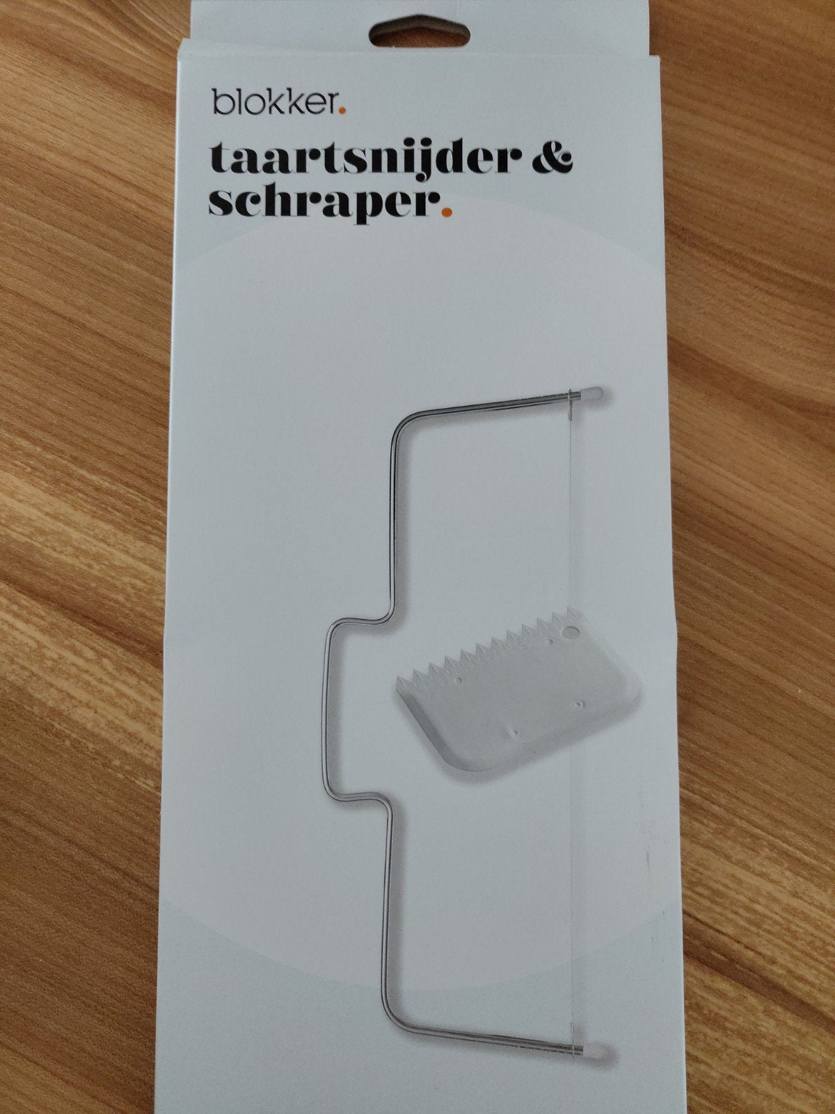 Taartsnijder & schraper, Ophalen of Verzenden, Nieuw