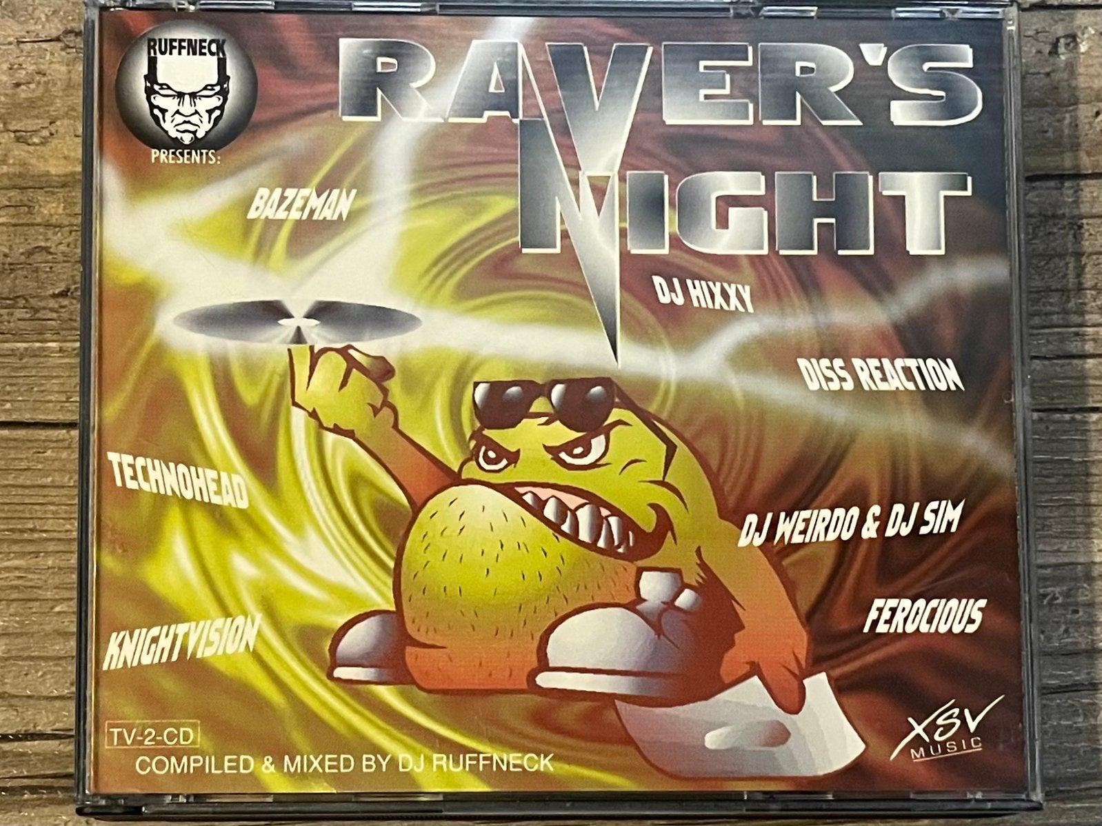 Ruffneck - Raver’s Night 2CD, Cd's en Dvd's, Ophalen of Verzenden, Zo goed als nieuw