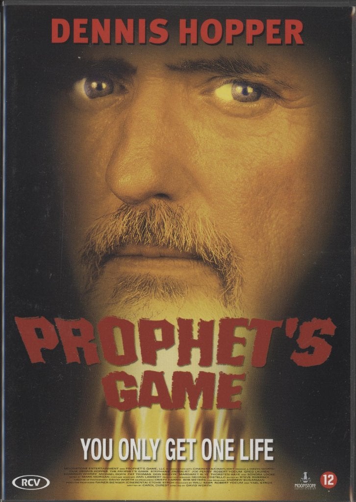 01) Prophet's Game: met Dennis Hopper, Vanaf 12 jaar, Ophalen of Verzenden, Gebruikt, Actiethriller