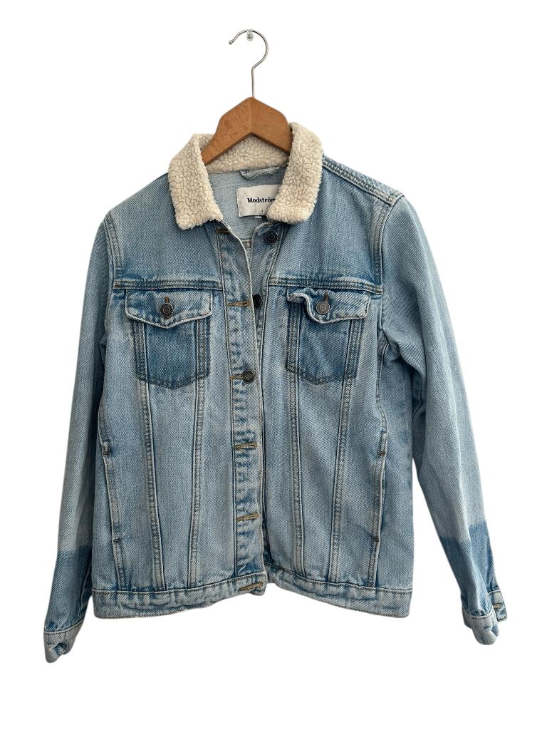 Modstrom spijkervest S, Kleding | Dames, Blauw, Ophalen of Verzenden, Zo goed als nieuw