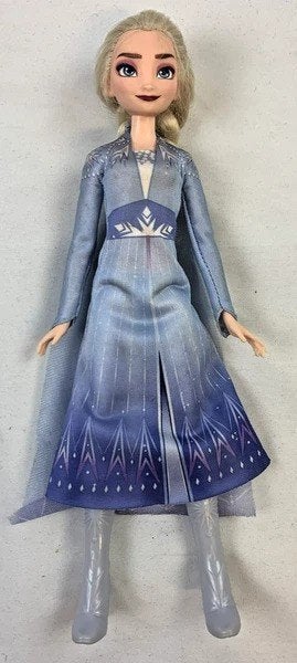 Disney Frozen 2 Elsa pop in blauwe jurk figuur Hasbro Barbie, Coolsingel 104, 3011 AG Rotterdam, Netherlands, Barbie, Verzenden