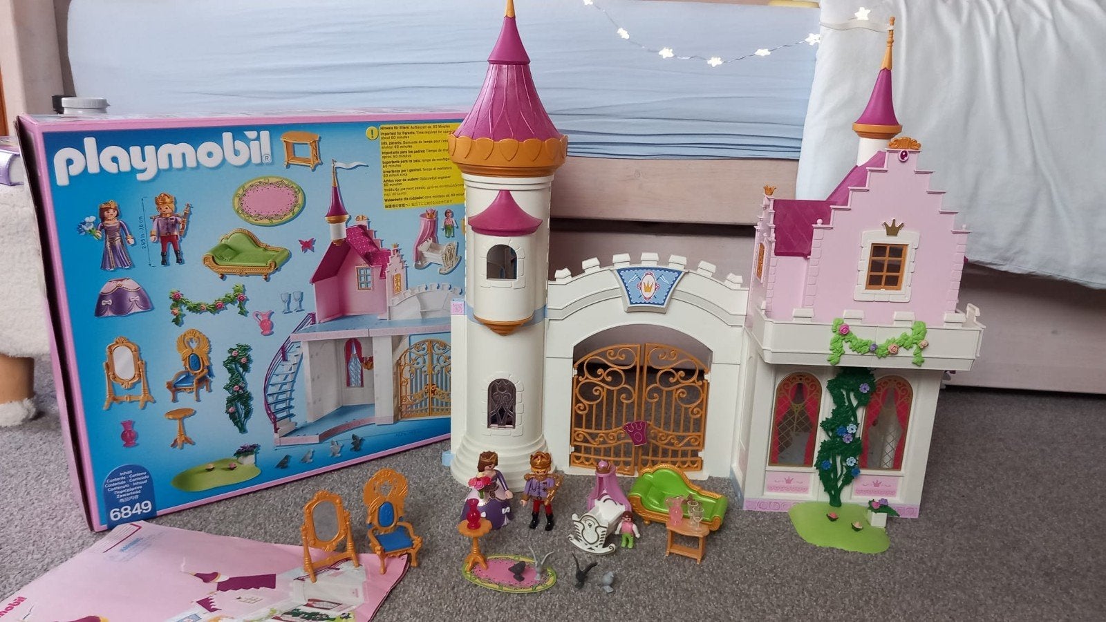 Playmobil 6849 Prinsessenkasteel compleet met doos, Ophalen of Verzenden