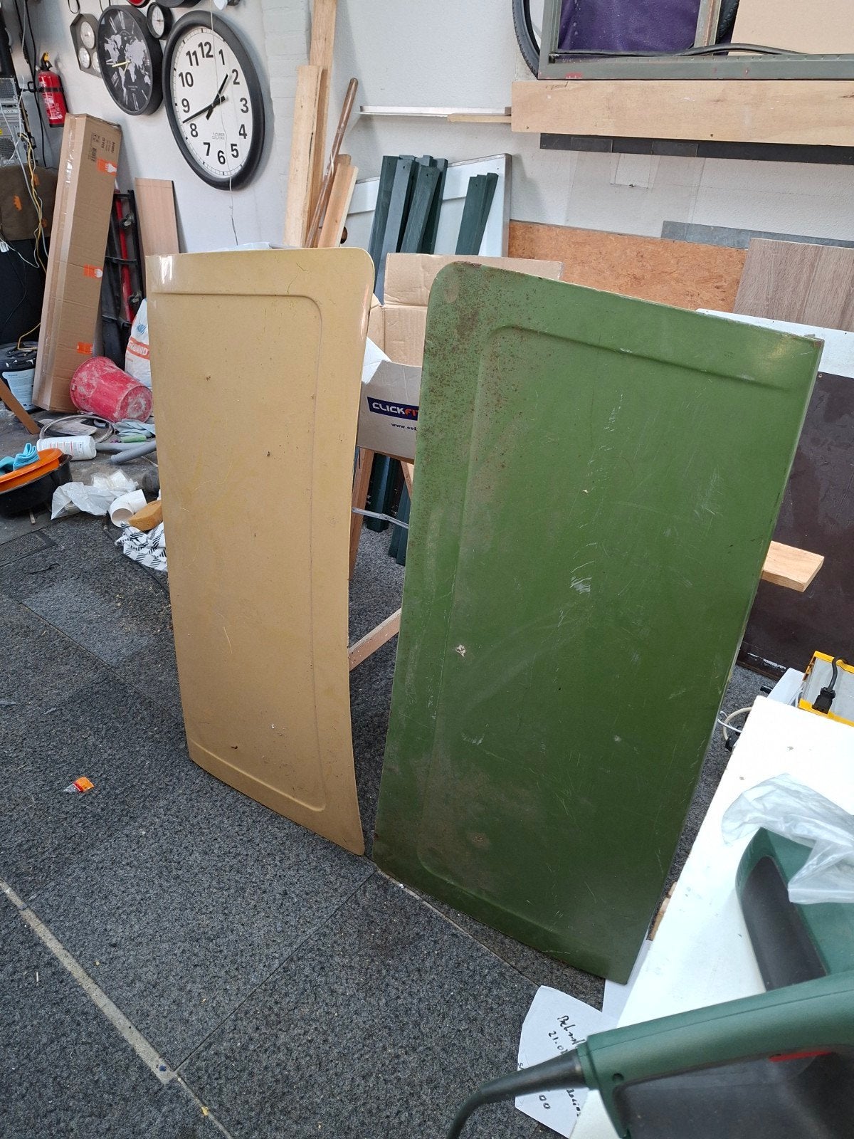 Te koop 2x kofferbak klep daf 66, Auto-onderdelen, Carrosserie en Plaatwerk, Ophalen, Gebruikt, Achterklep