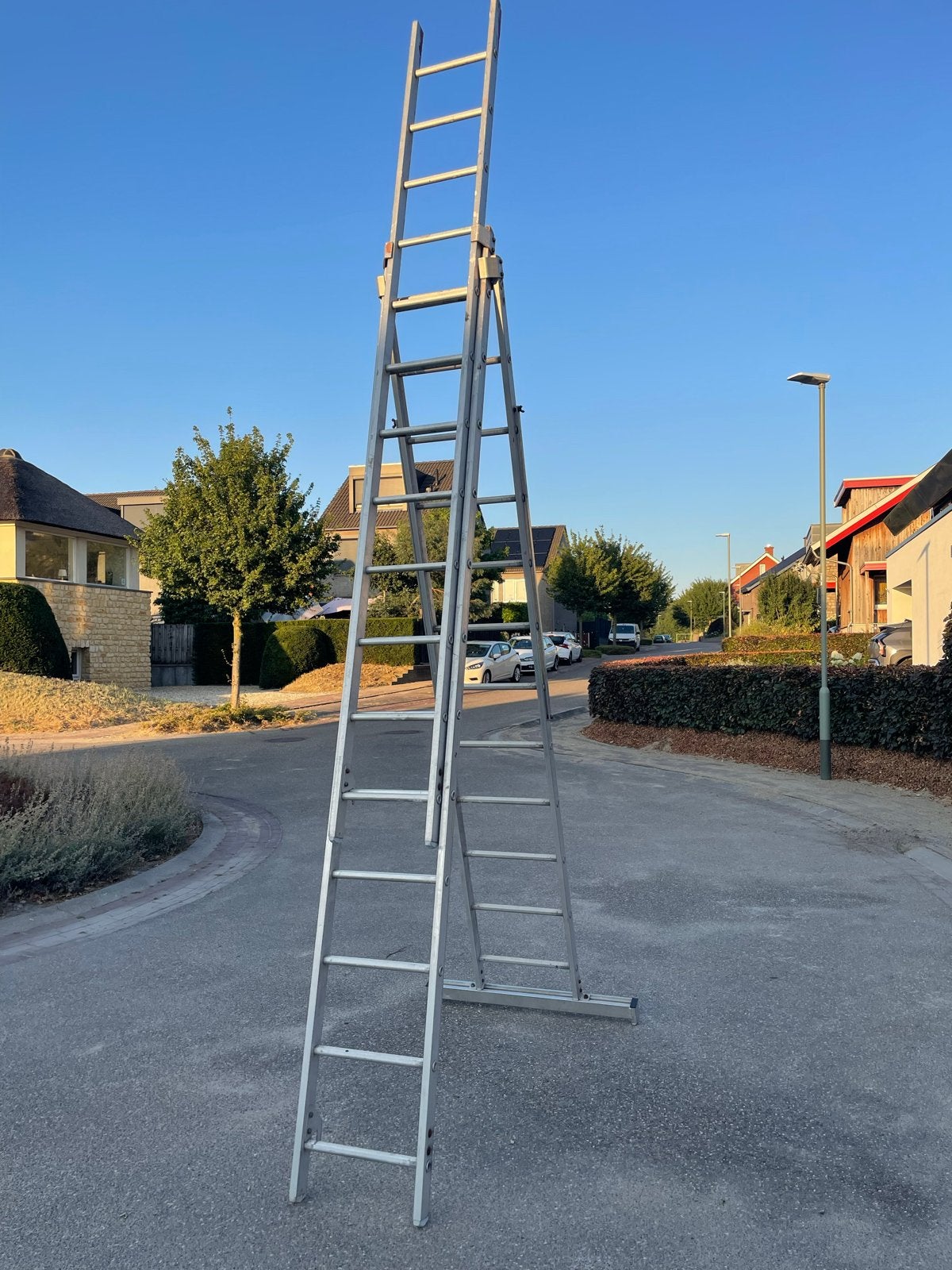 ALGA reform ladder, 3x12, professionele kwaliteit, Doe-het-zelf en Verbouw, Ladders en Trappen, Ophalen, Gebruikt, Ladder, Opvouwbaar of Inschuifbaar