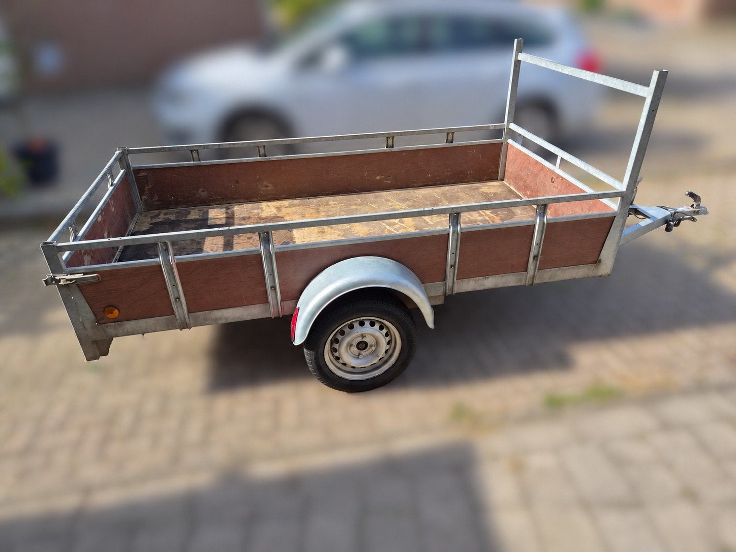 Aanhanger met disselslot, Auto diversen, Ophalen, Gebruikt
