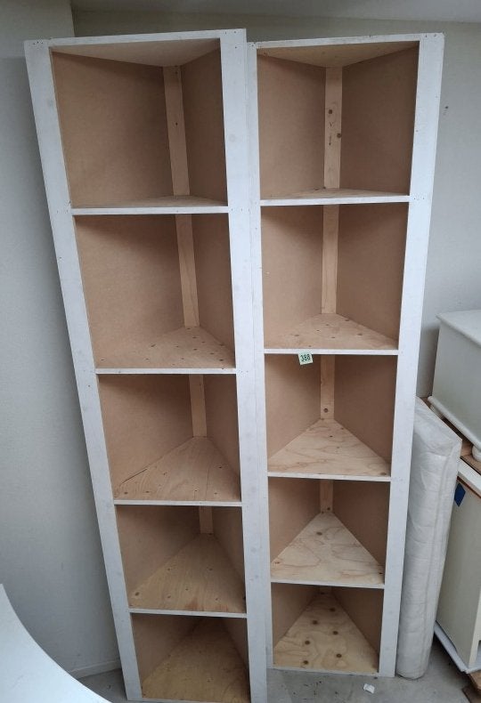 hoekkast 2 stuks, Antiek en Kunst, Ophalen