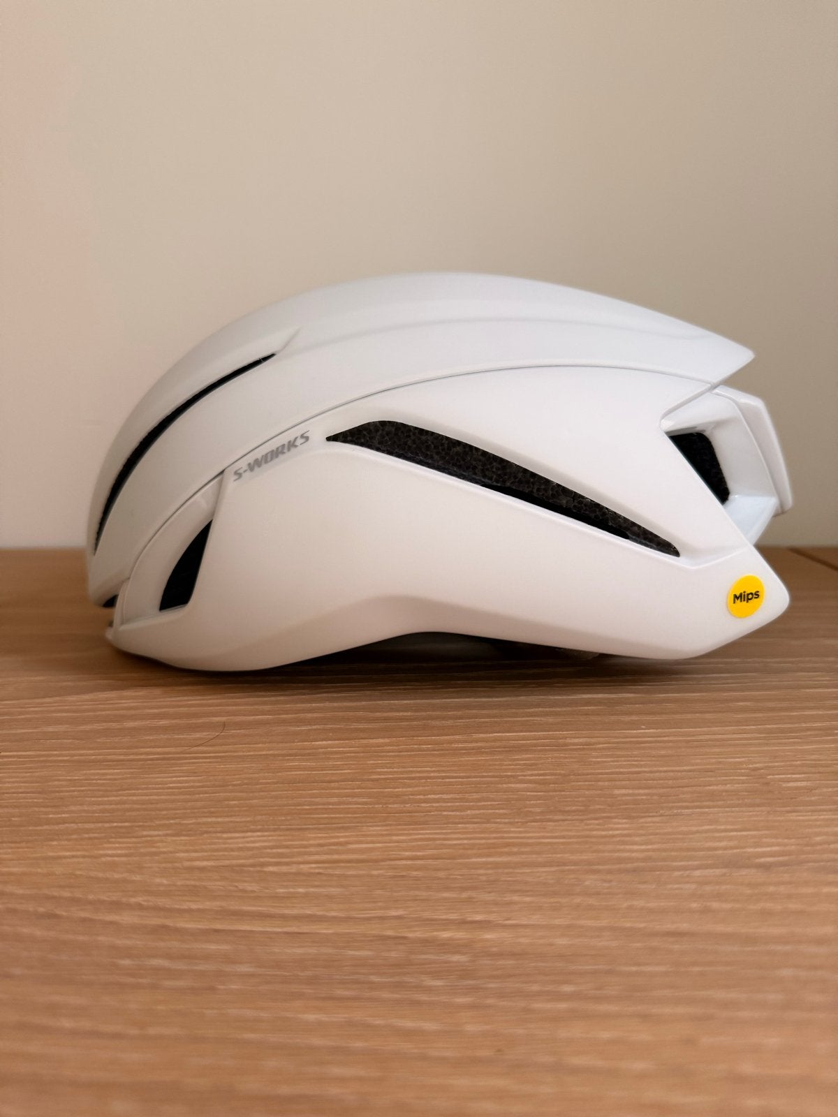 S-Works Evade 4 Aero-helm - Maat L (Wit) - 1x gedragen, Ophalen of Verzenden, Zo goed als nieuw, L, Heer of Dame