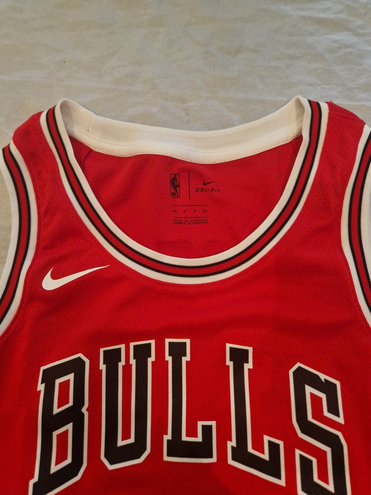 Nike NBA Chicago Bulls Lauri Markkanen #24 Swingman Jersey, Ophalen of Verzenden, Zo goed als nieuw, Kleding