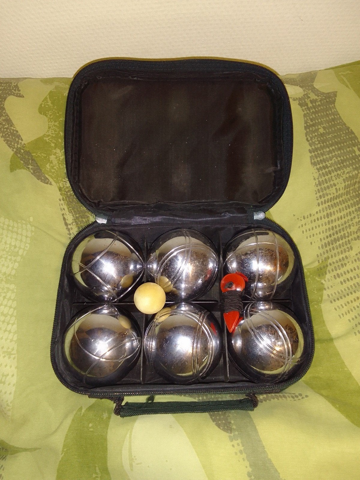 Jeu de Boules compleet spel in goede staat, Ophalen, Zo goed als nieuw, Bal
