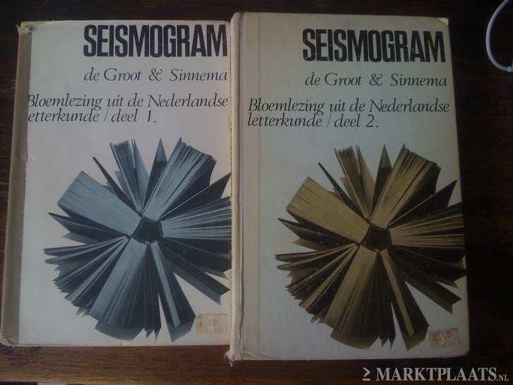 De Groot en Sinnema - Seismogram - Bloemlezing - deel 1en2, Ophalen of Verzenden, Gelezen