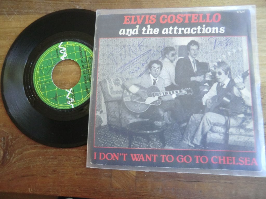 elvis costello     i don't want to go to chelsea/you belong, Verzenden, Gebruikt, 7 inch, Pop