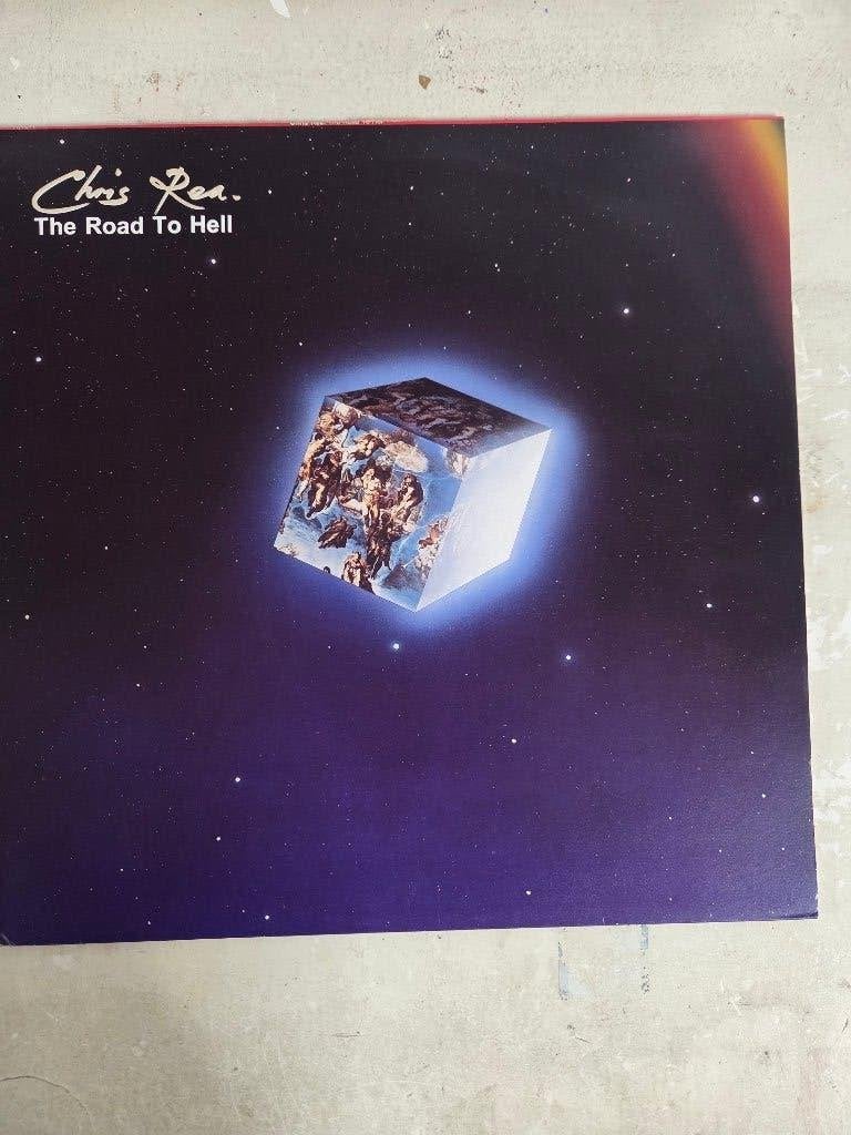 Vinyl lp CHRIS REA: THE ROAD TO HELL, Beschermende buitenhoes, LP, Gebruikt, Pop