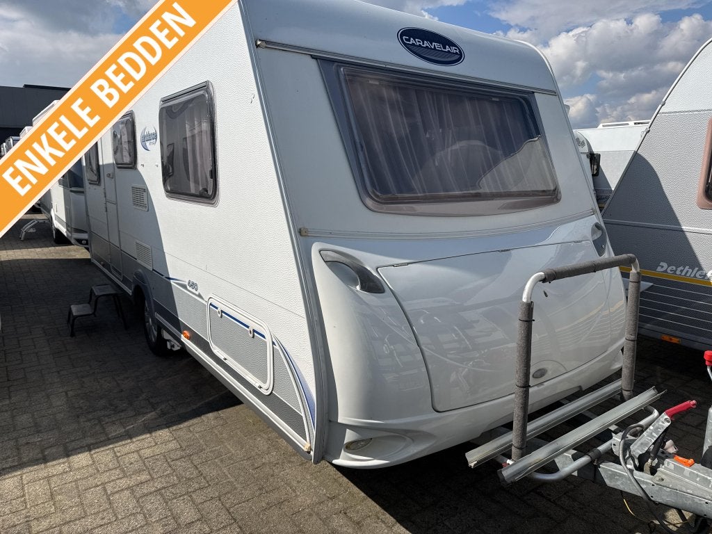 Caravelair Ambiance Style 450 LJ, Caravans en Kamperen, Rondzit, Bedrijf, 4 tot 5 meter, Overige typen