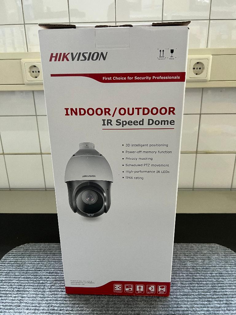 Hikvision PTZ 25xZoom 100m Nachtzicht Nieuw in de Doos, Ophalen of Verzenden, Nieuw, Buitencamera