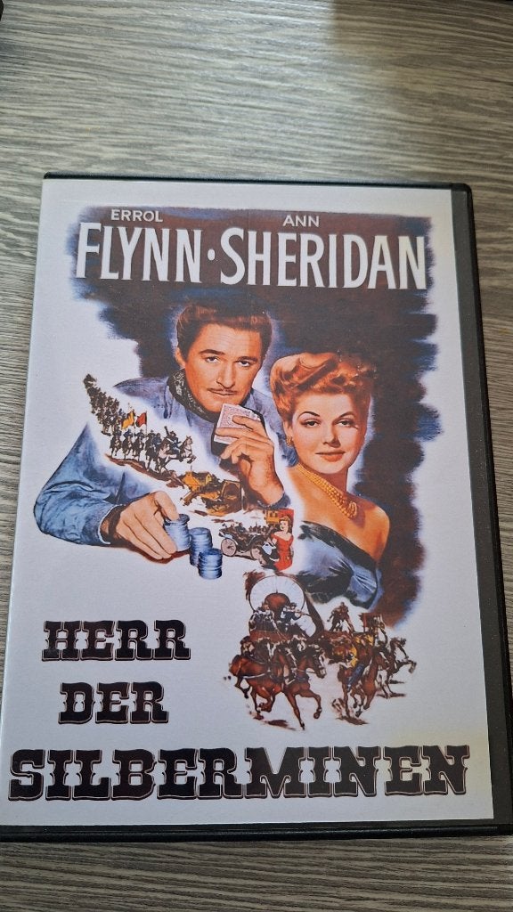 Herr der Silberminen met Errol Flynn western dvd, Vanaf 16 jaar, Ophalen of Verzenden, Zo goed als nieuw, Duits