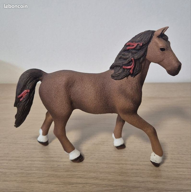 Schleich paard uit set 42539, dierfiguur, Ophalen of Verzenden, Gebruikt, Paard, Beeldje of Figuurtje