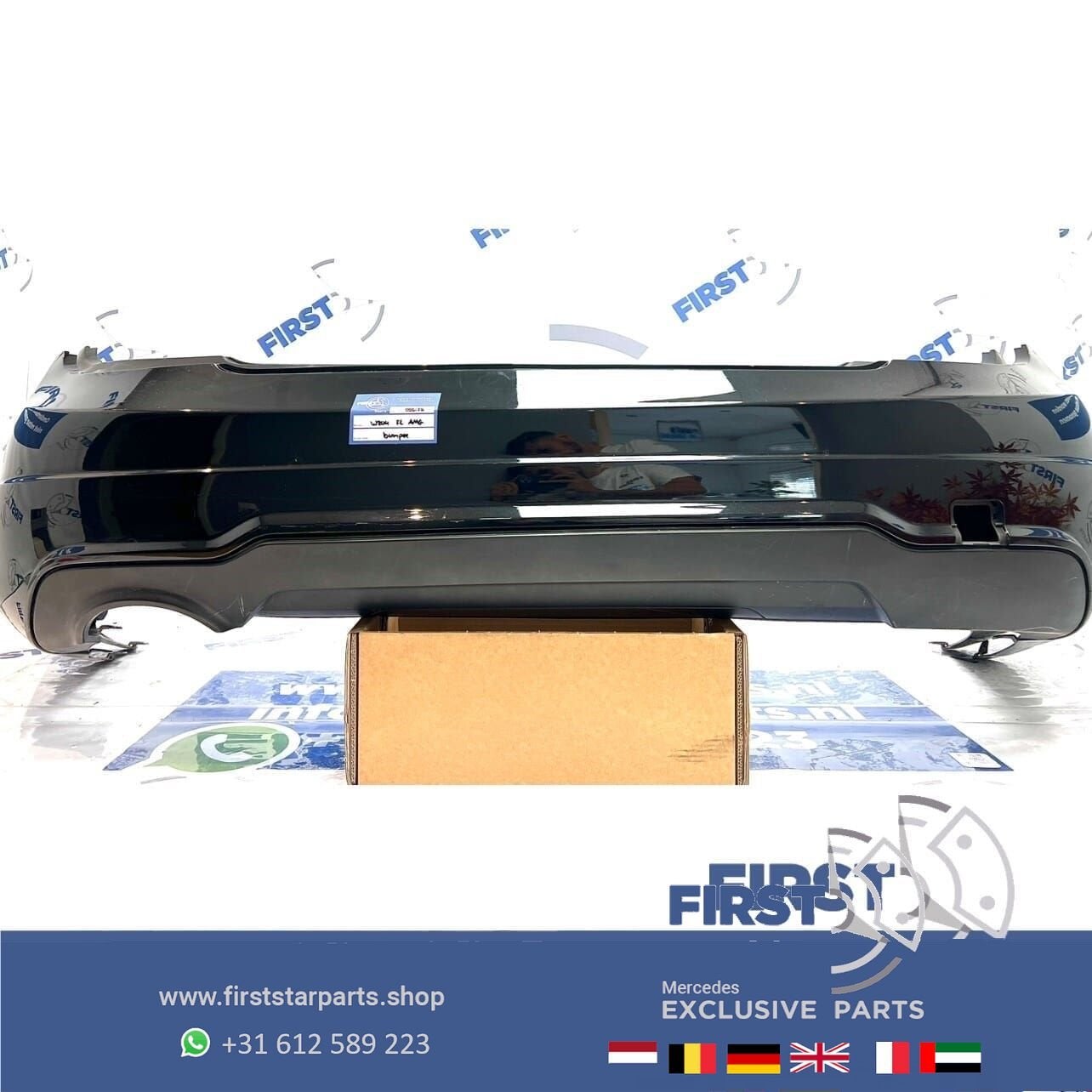 W204 AMG FACELIFT ACHTERBUMPER + DIFFUSER Mercedes C Klasse