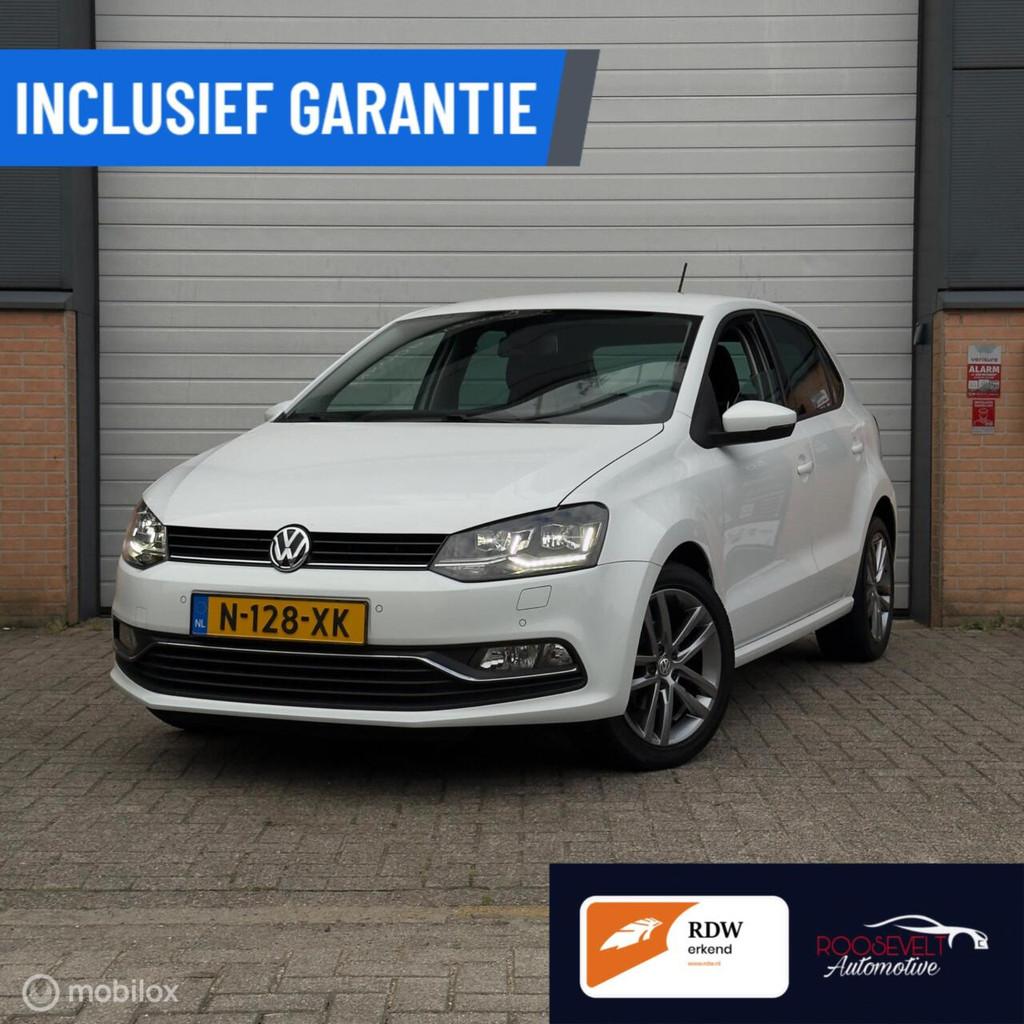 Volkswagen Polo 1.2 TSI Allstar / LED / STOELVW / GARANTIE, Auto's, Euro 6, 4 cilinders, Wit, Bedrijf