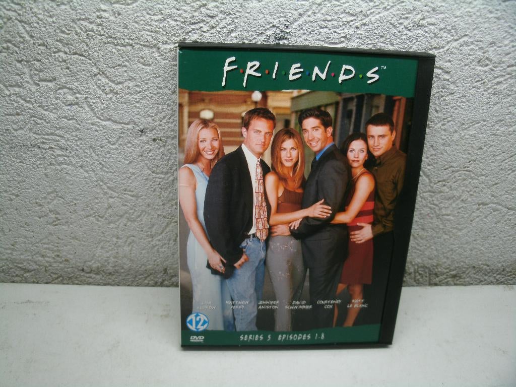 dvd 121b friends series 5 episodes 1-8, Alle leeftijden, Ophalen of Verzenden, Zo goed als nieuw, Komedie