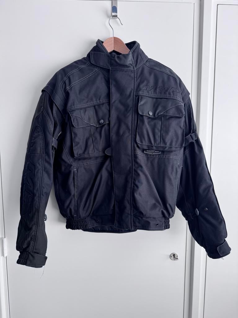 MQP motorjack maat M met uitritsbare binnenjas, Motoren, Ophalen of Verzenden, Tweedehands, Heren, Jas | textiel