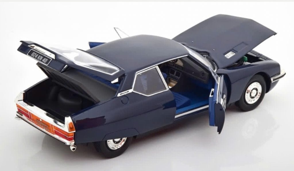 Citroen SM 1972 Orient blauw schaal 1/18 NOREV ref. 181732, Verzenden, Nieuw, Auto, Norev