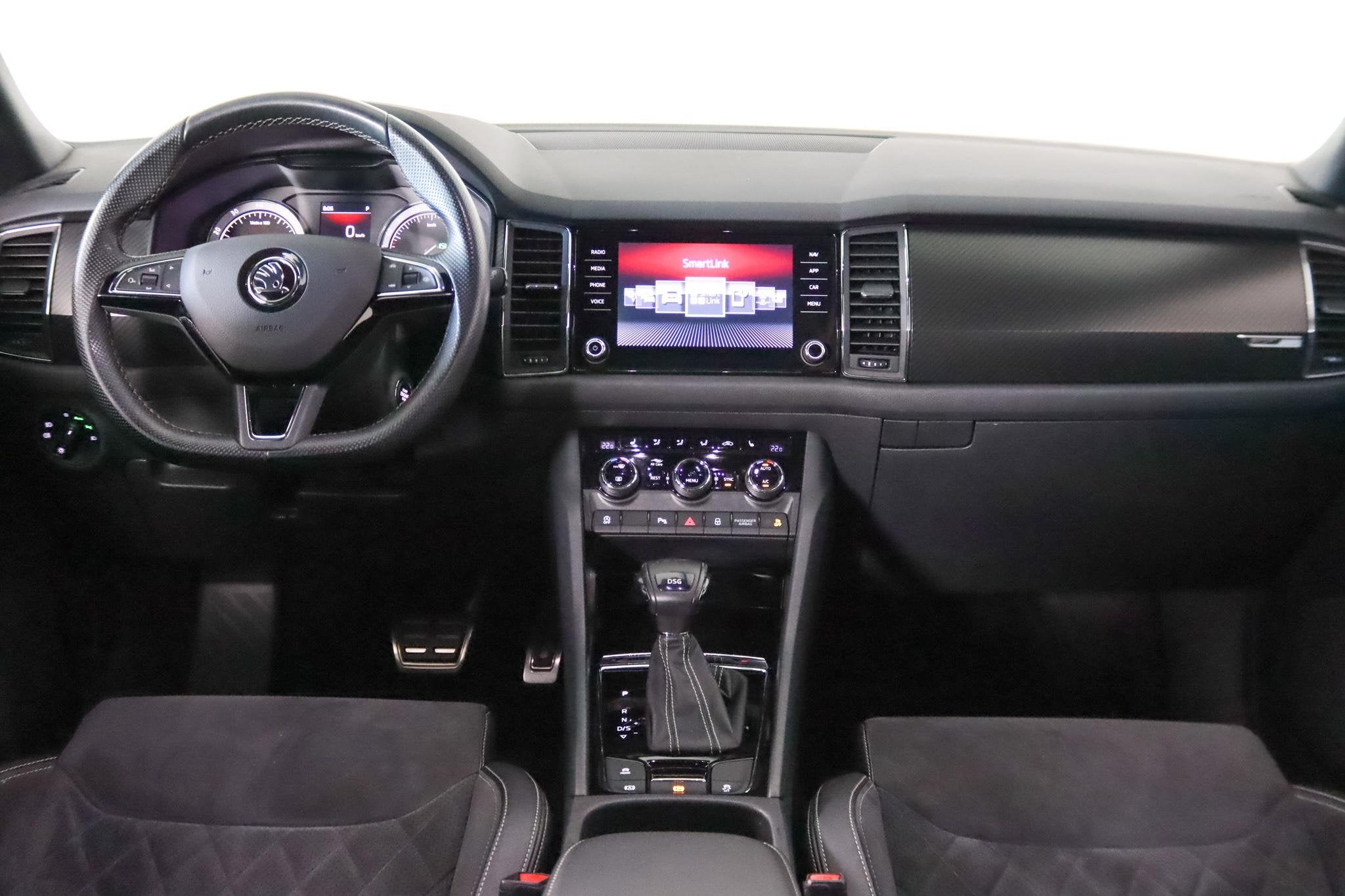 Skoda Kodiaq 1.5 TSI Sportline Business 7-Persoons, Cruise C, 4 cilinders, 150 pk, Bedrijf, 1524 kg